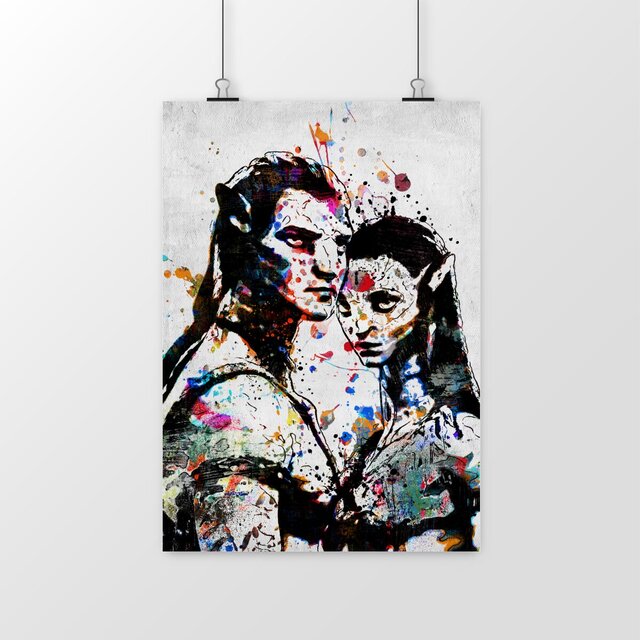 Image front Peinture Avatar street-art