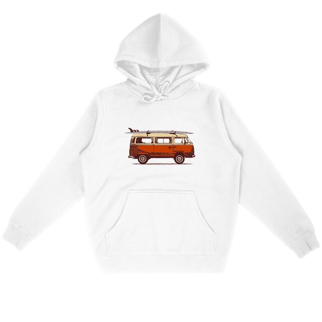 Image front Sweat à capuche Unisexe - Surf Combi Volkswagen
