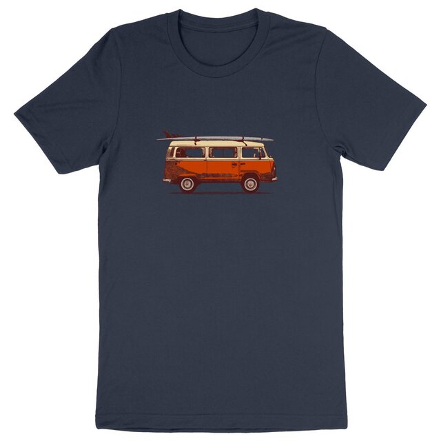 Image back T-Shirt homme coton Bio - Surf Combi Volkswagen
