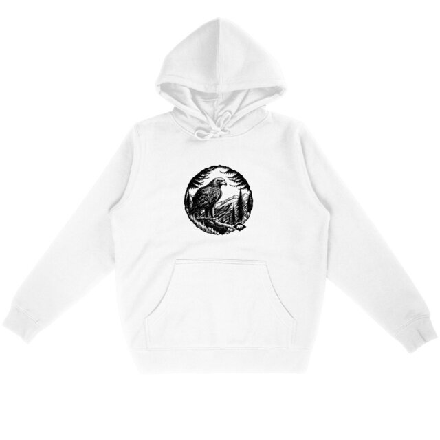 Image front Sweat à capuche Unisexe - Aigle En Montagne