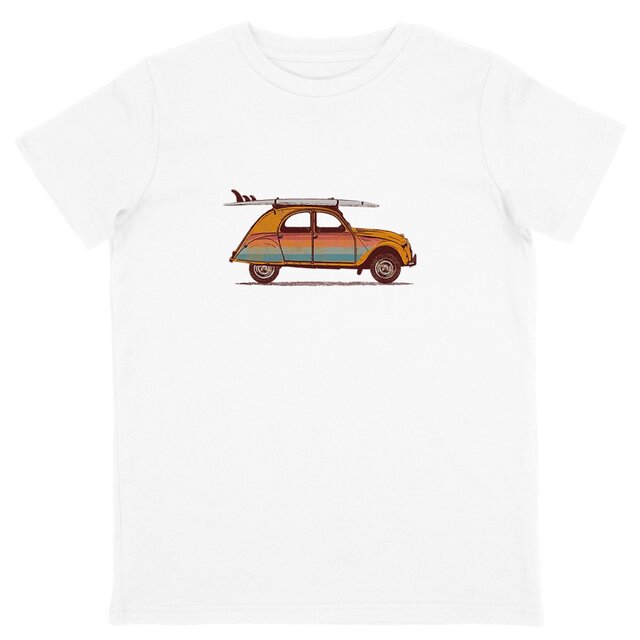Image back T-shirt Enfant - Surf 2CV