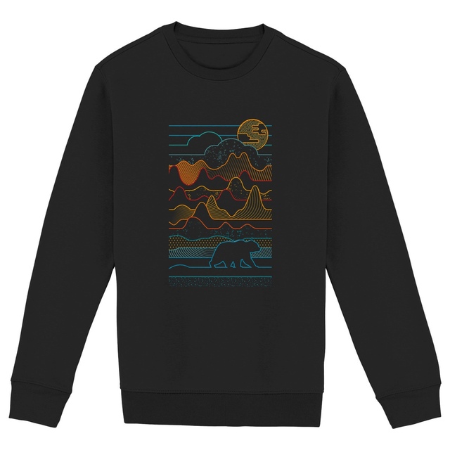 Image back Sweat-shirt Unisexe - Ours Vibes