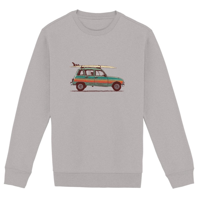 Image back Sweat-shirt Unisexe - Surf 4L 