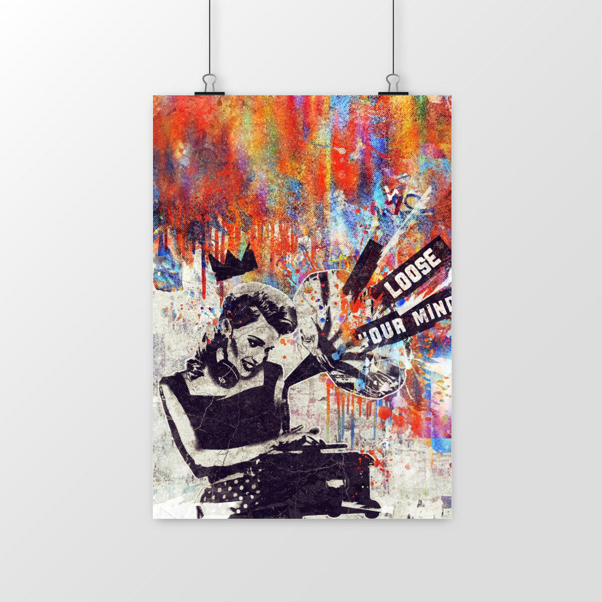 Deejette - Loose your mind - street-art