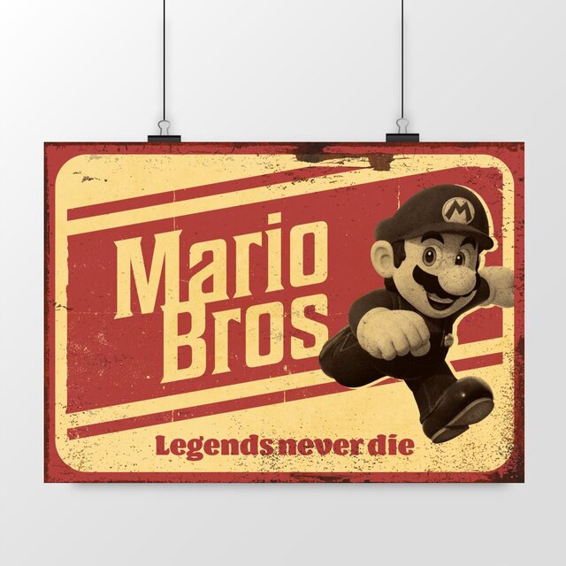 Image front Poster Mario Legend
