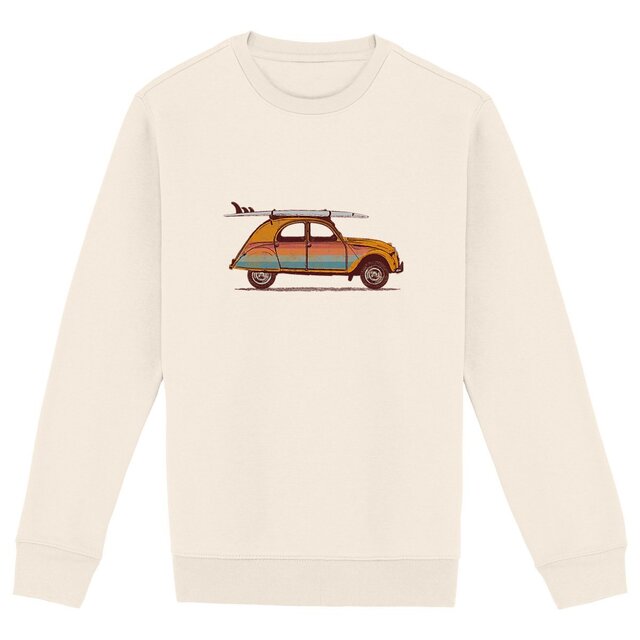 Image front Sweat-shirt Unisexe - Surf 2CV