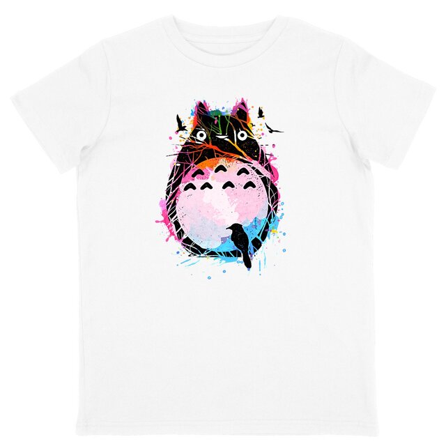 Image back T-shirt Enfant - Totoro Street-art