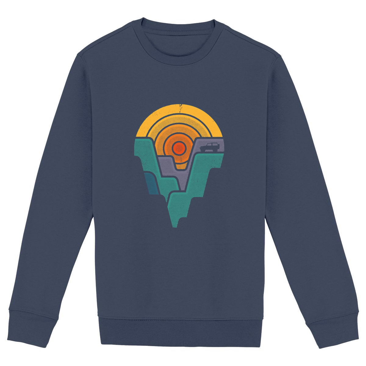 Sweat-shirt coloré Unisexe - Canyon Vibes - Image