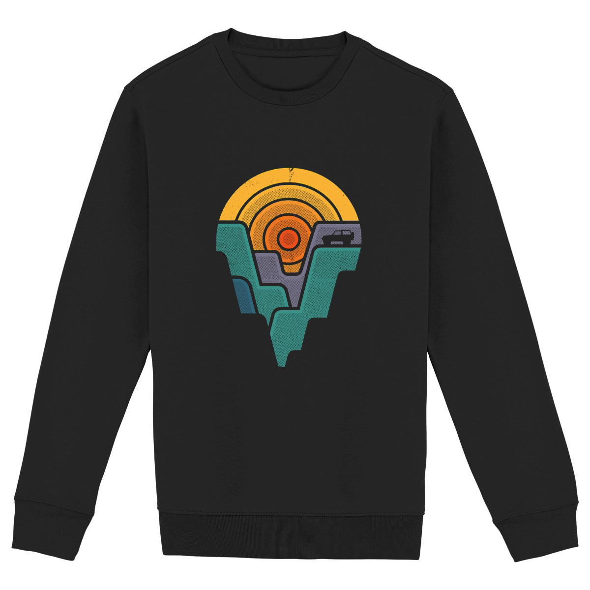 Sweat-shirt coloré Unisexe - Canyon Vibes