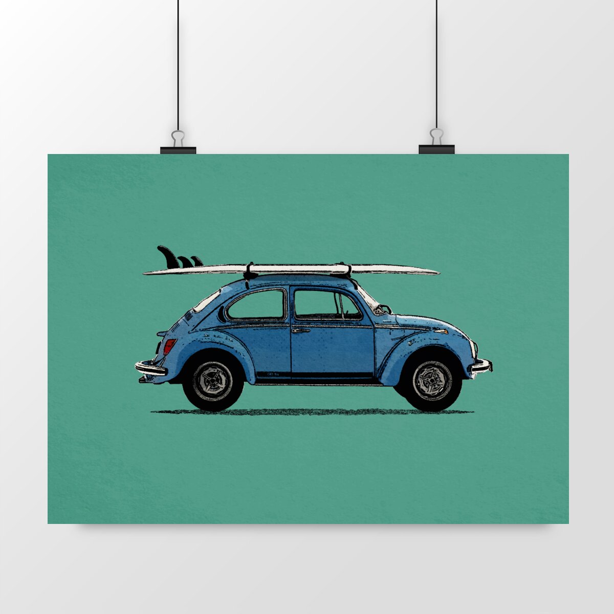 Poster - Volkswagen Surf Coccinelle