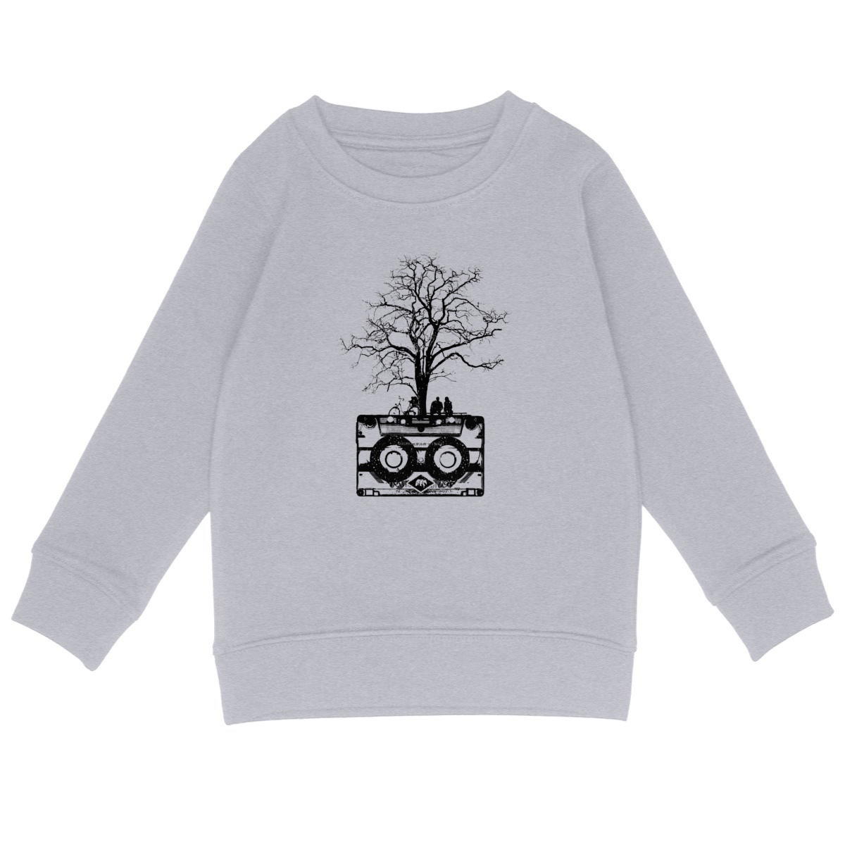 Sweat-shirt Enfant  - Dessin Cassette Et Arbre De Musique - Image