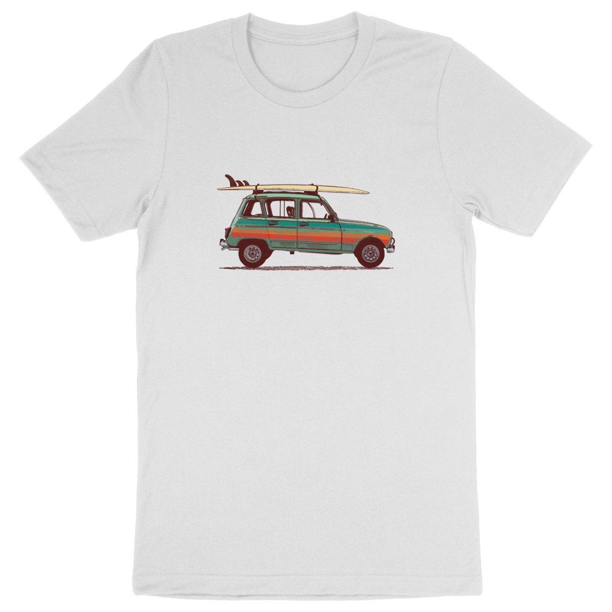 T-shirt homme coton Bio - Surf 4L - Image