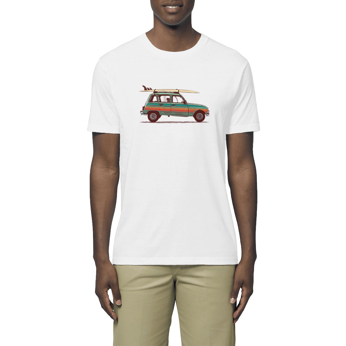 T-shirt homme coton Bio - Surf 4L