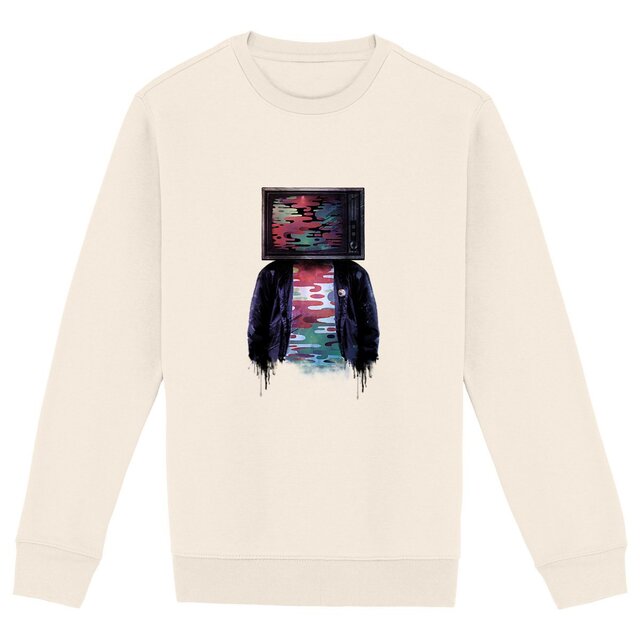 Image front Sweat-shirt street-art Unisexe - TV Head