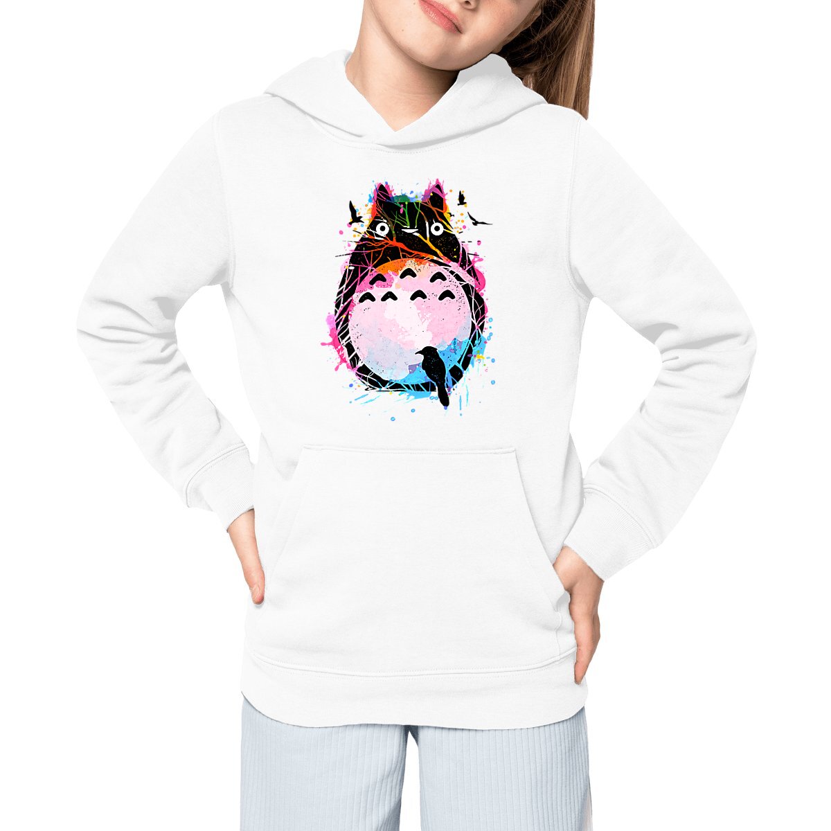 Sweat à capuche Enfant - Totoro street-art