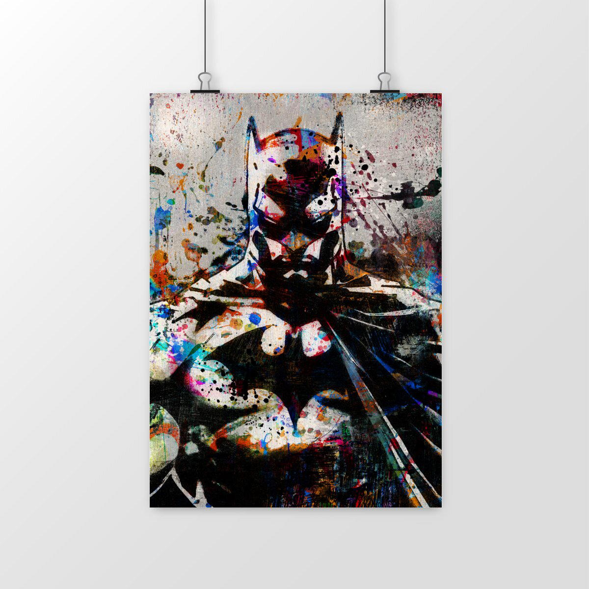 Peinture Batman street-art