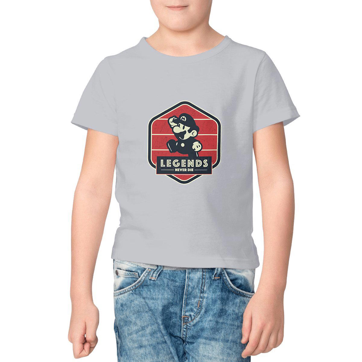 T-shirt Enfant - Mario Bros retro gaming