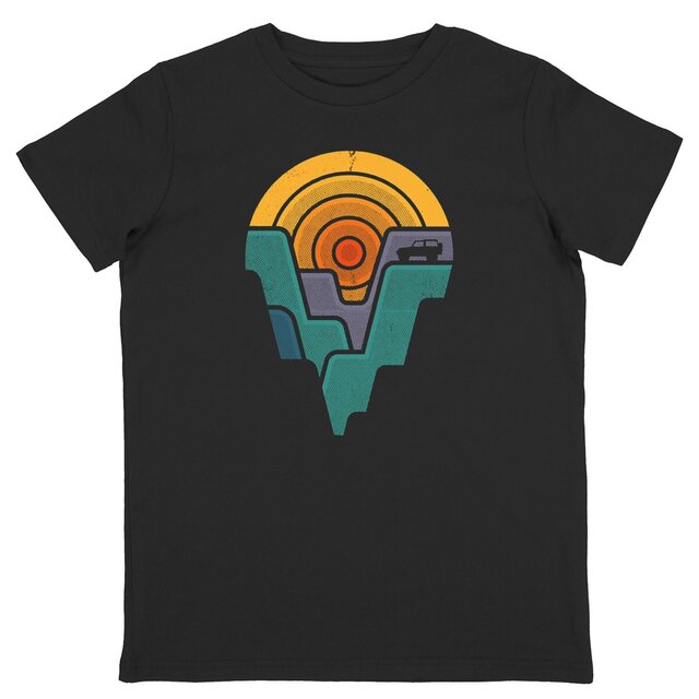 Image back T-shirt Enfant - Canyon vibe