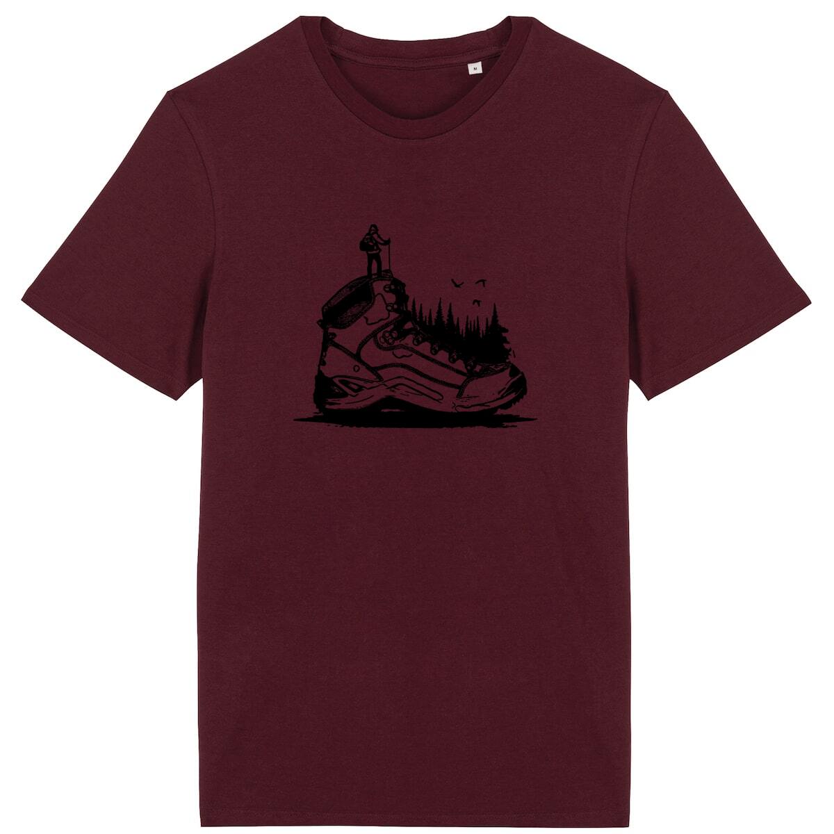 T-Shirt de randonnée homme Coton Bio - Chaussure à gravir - Image