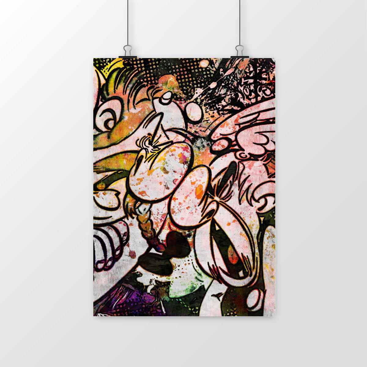 Asterix et Obelix street-art