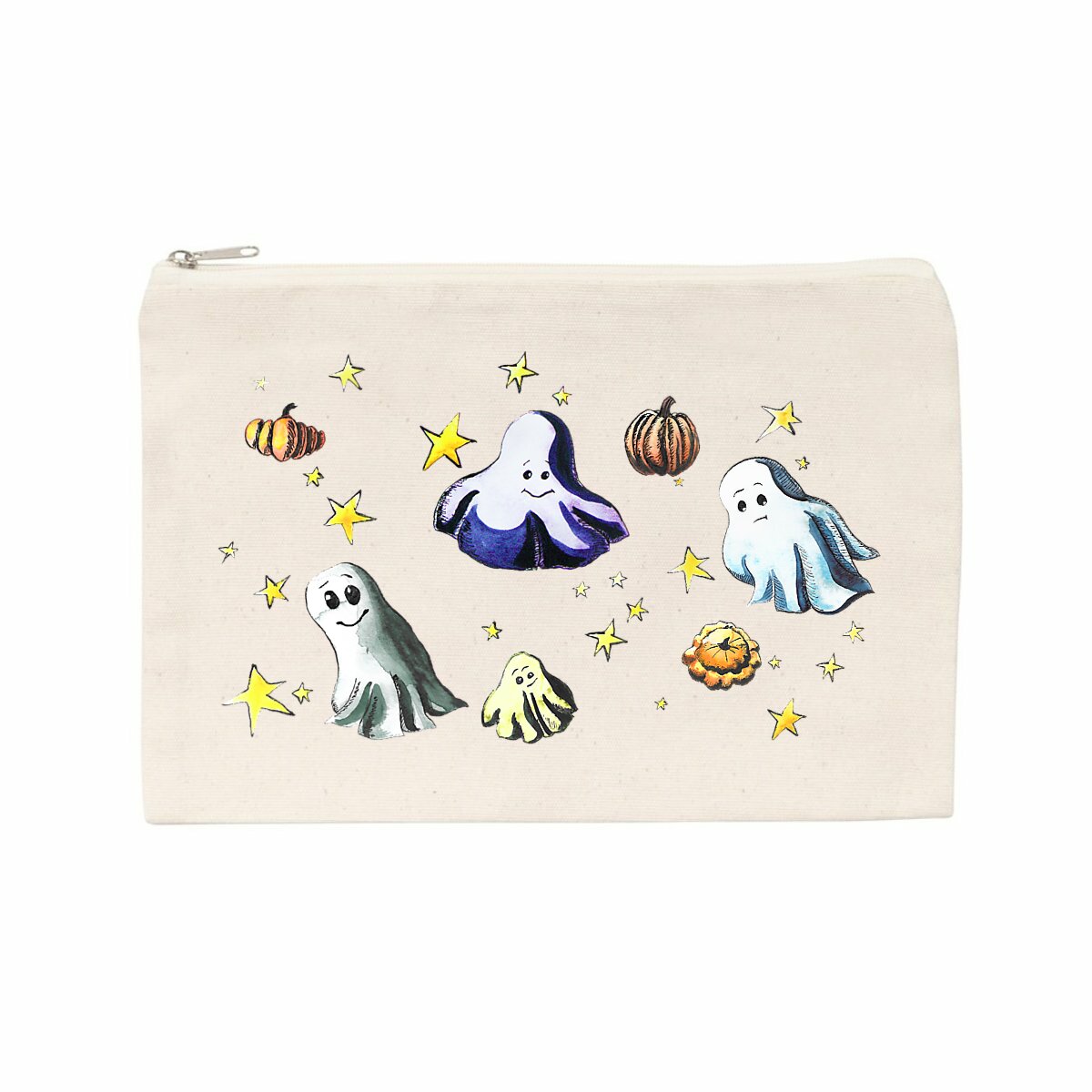 Image front Pochette d'Halloween en coton recyclé