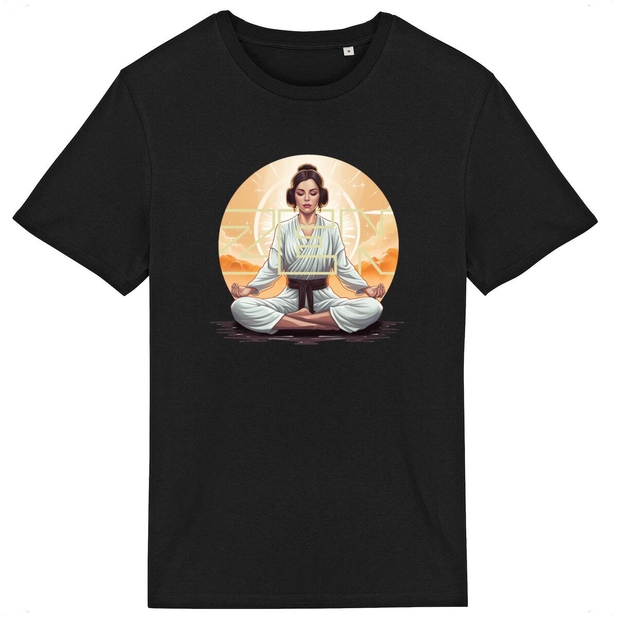 Image back T-shirt unisexe MAÎTRE YOGA