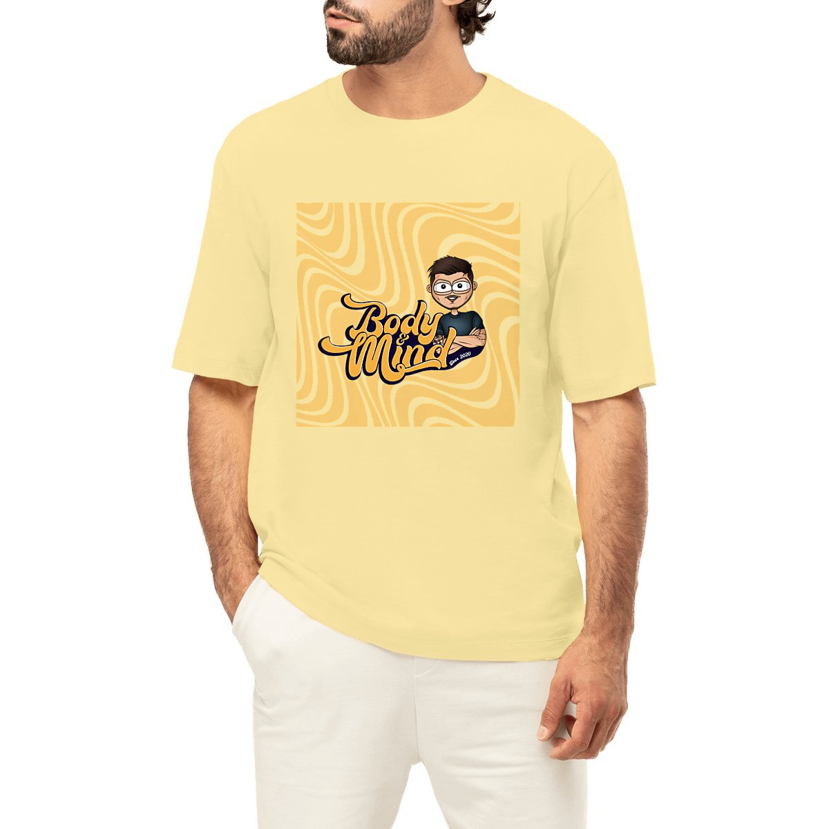 Image front T-shirt oversize BM X M.DARNERE