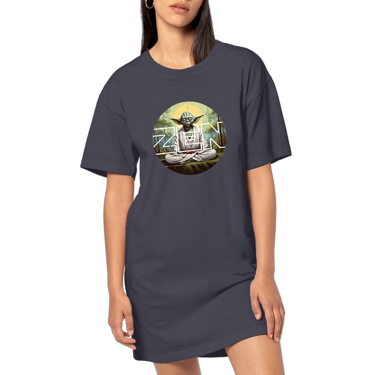 Image front Robe t-shirt MAÎTRE YOGA