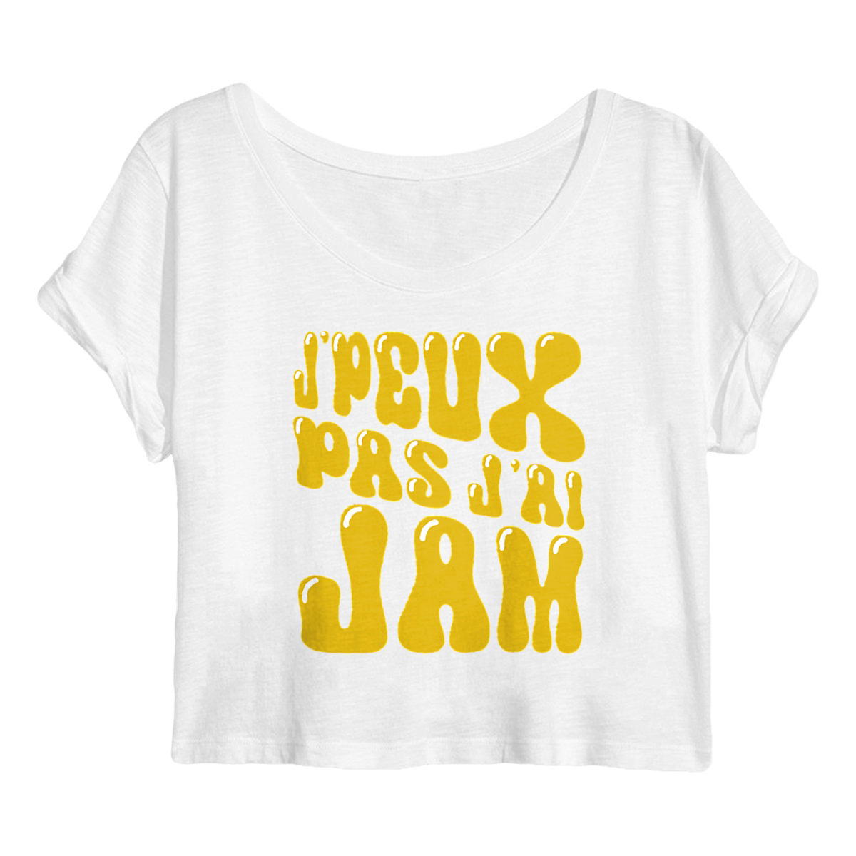 Image back Crop top JAM