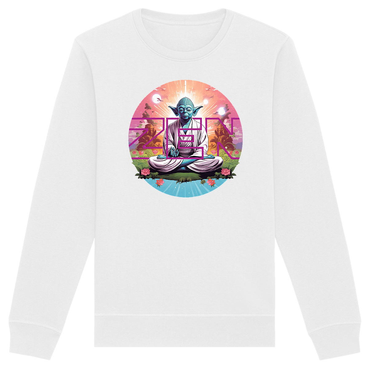 Image back Sweat-shirt unisexe MAÎTRE YOGA