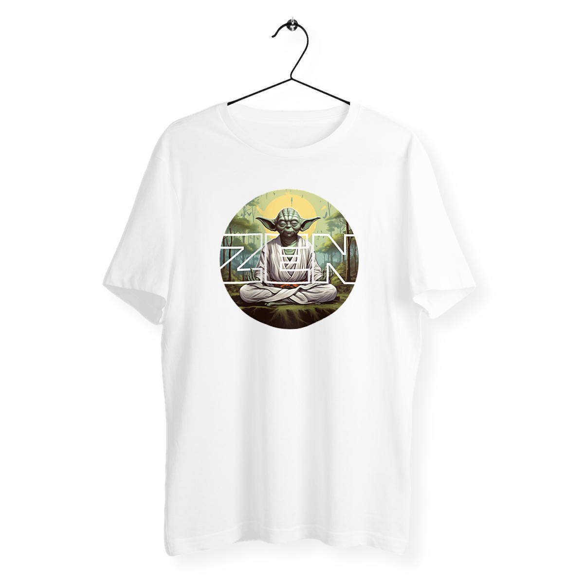 Image back T-shirt unisexe MAÎTRE YOGA