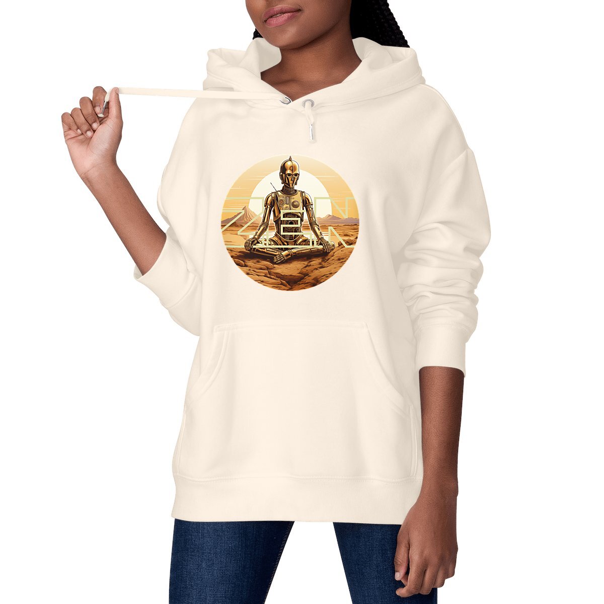 Image front Sweat-shirt unisexe MAÎTRE YOGA