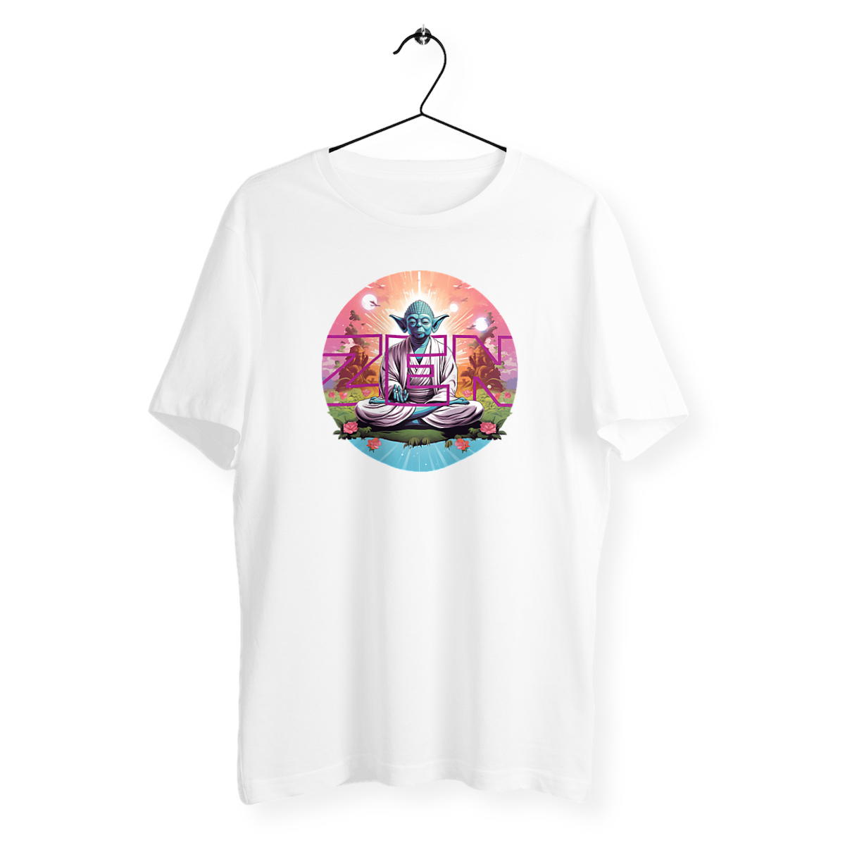 Image back T-shirt MAÎTRE YOGA