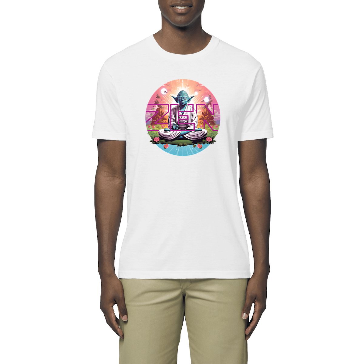 Image front T-shirt MAÎTRE YOGA