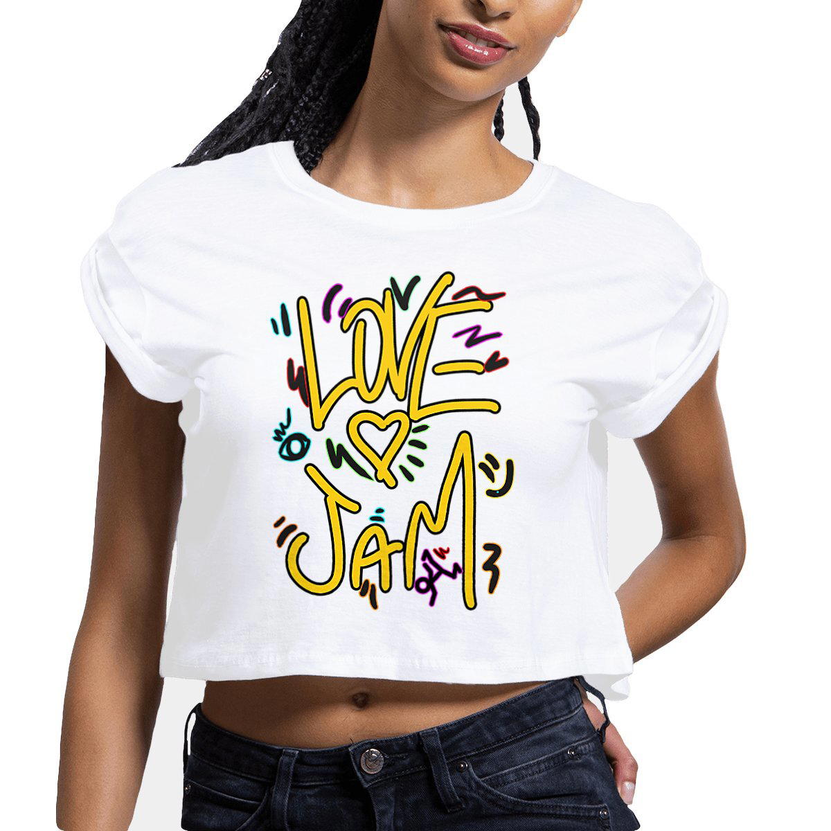 Image front Crop top JAM