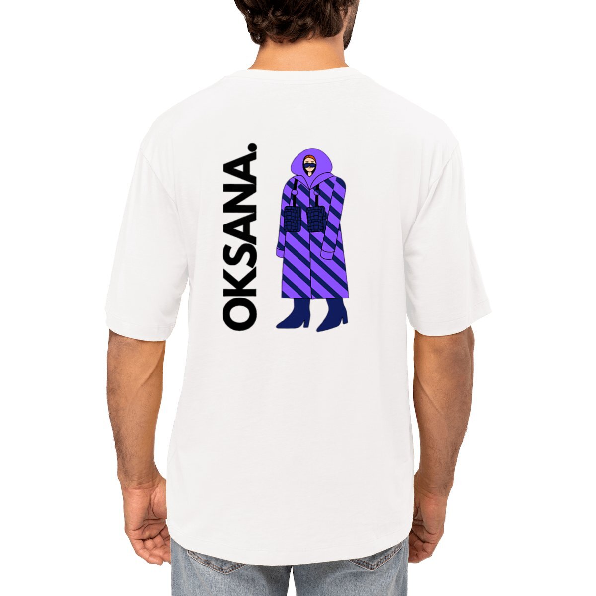 Image front Tee-shirt UrbanArt Oversize "Polina"