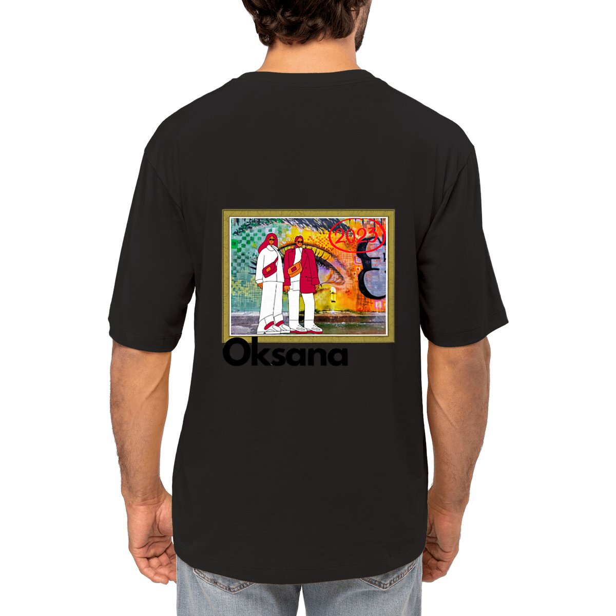 Image front Tee-shirt UrbanArt Oversize "Petro"