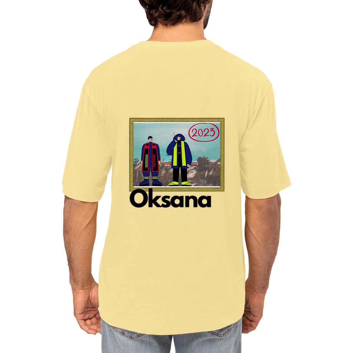 Image front Tee-shirt UrbanArt Oversize "Ivan"