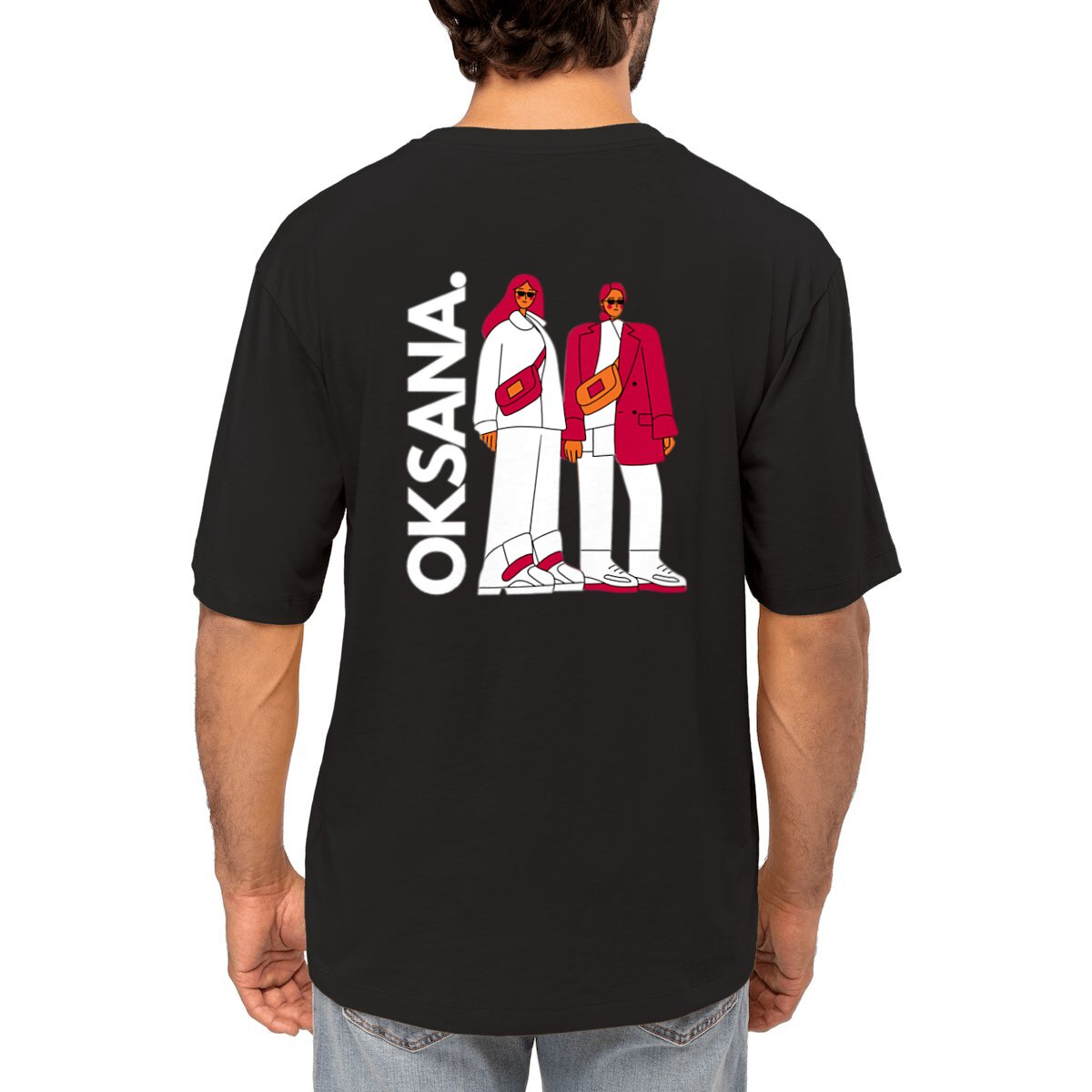 Image front Tee-shirt UrbanArt Oversize "Mariya"