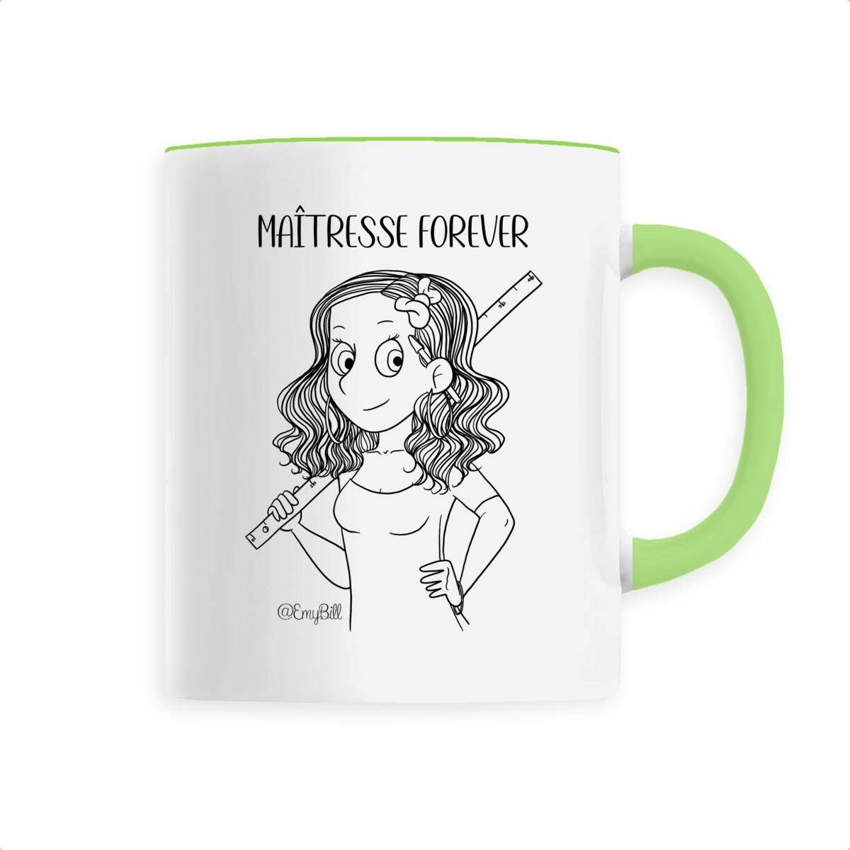 Mug 'Maîtresse Forever' – cadeau original pour enseignantes - Image