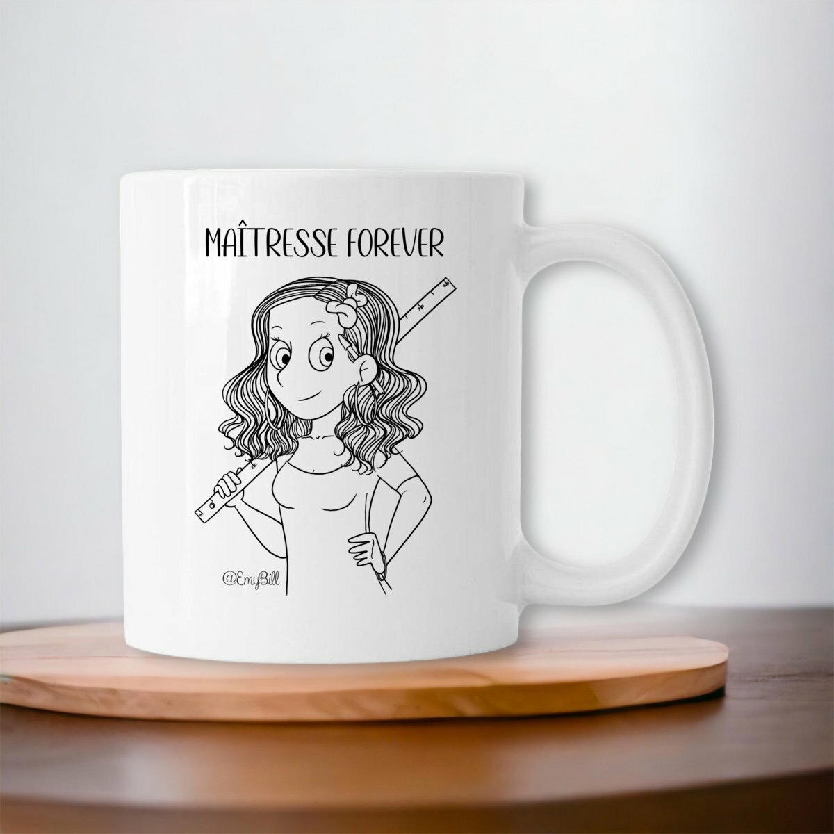 Mug 'Maîtresse Forever' – cadeau original pour enseignantes