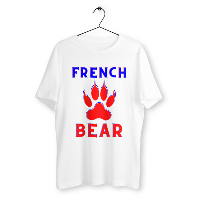 Image back T-shirt "French Bear"