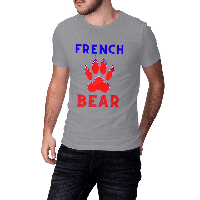 Image front T-shirt "French Bear"