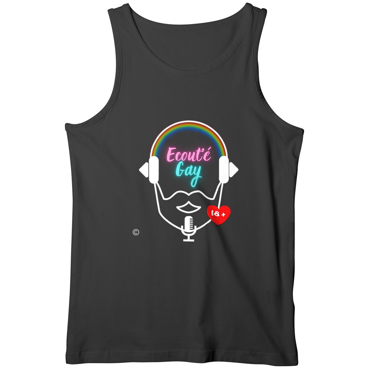 Débardeur Logo blanc