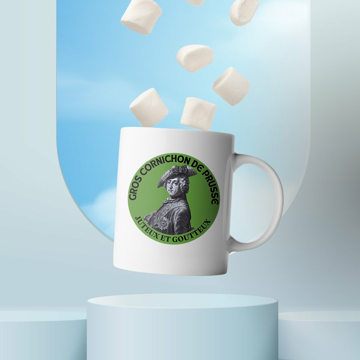 Image front Mug "Gros cornichon de Prusse"