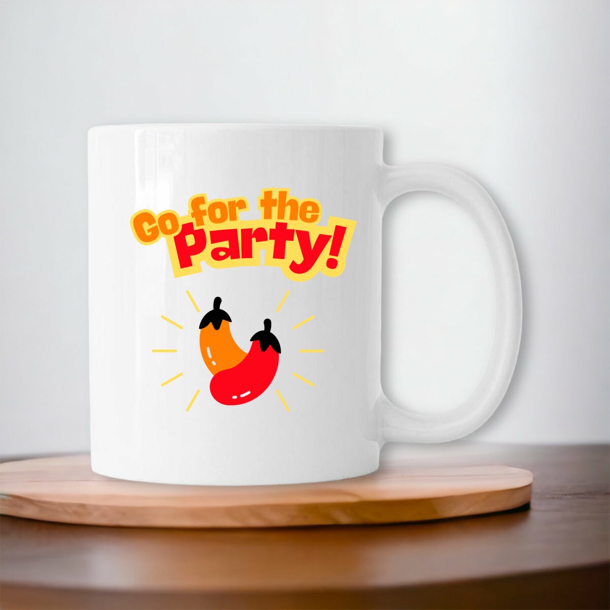 Mug "Go for the party"