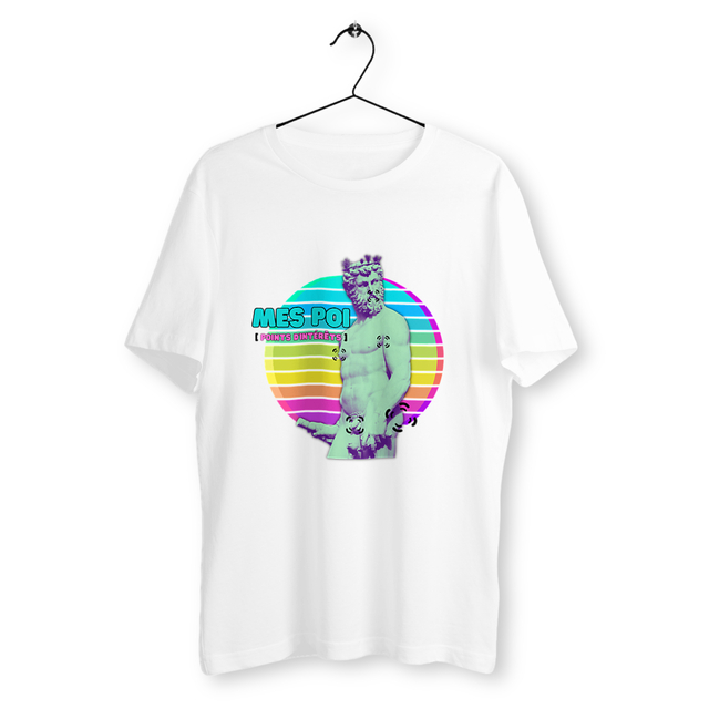 Image back T-shirt version FR "MES POI Points d'Intérêts"
