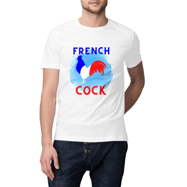 Image front T-shirt "French Cock"