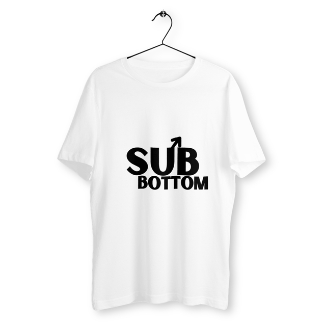 Image back T-shirt "SUB BOTTOM"