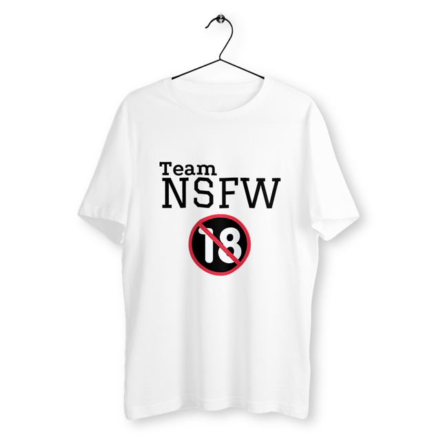 T-shirt "Team NSFW" - Image